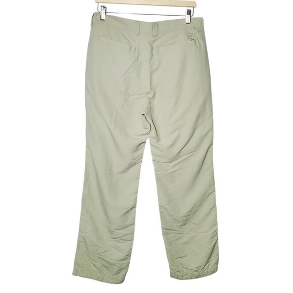 REI Adventures Pants Men's 32x30 Relaxed-Fit Beige Nylon UPF50 Hiking Outdoor - Picture 4 of 7